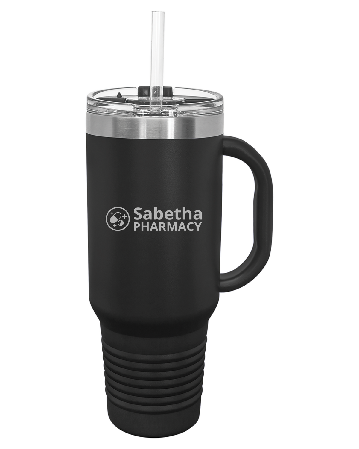 Sabetha Pharmacy Engraved Drinkware