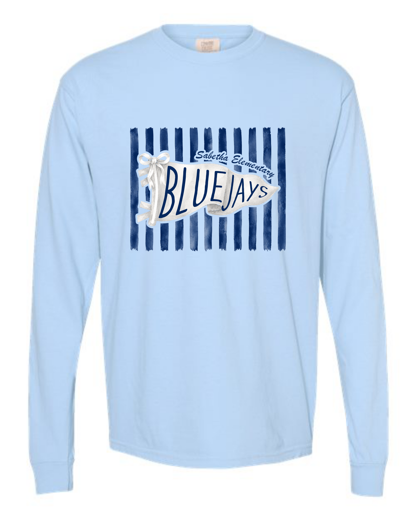 Sabetha Elementary Bluejays Long Sleeve T-Shirt