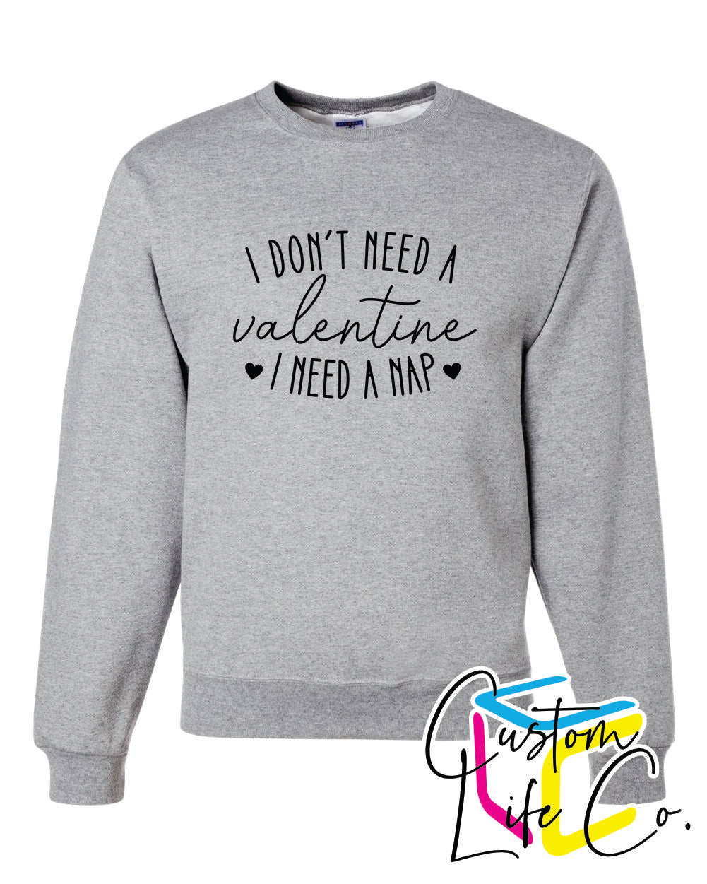 Valentine's Day Adult Crewneck D10