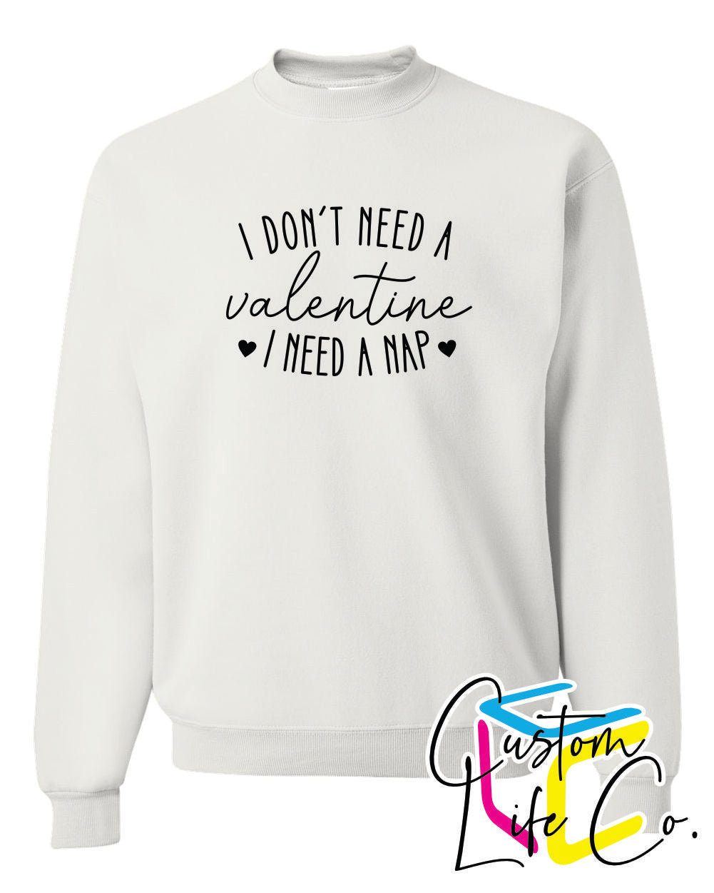 Valentine's Day Adult Crewneck D10