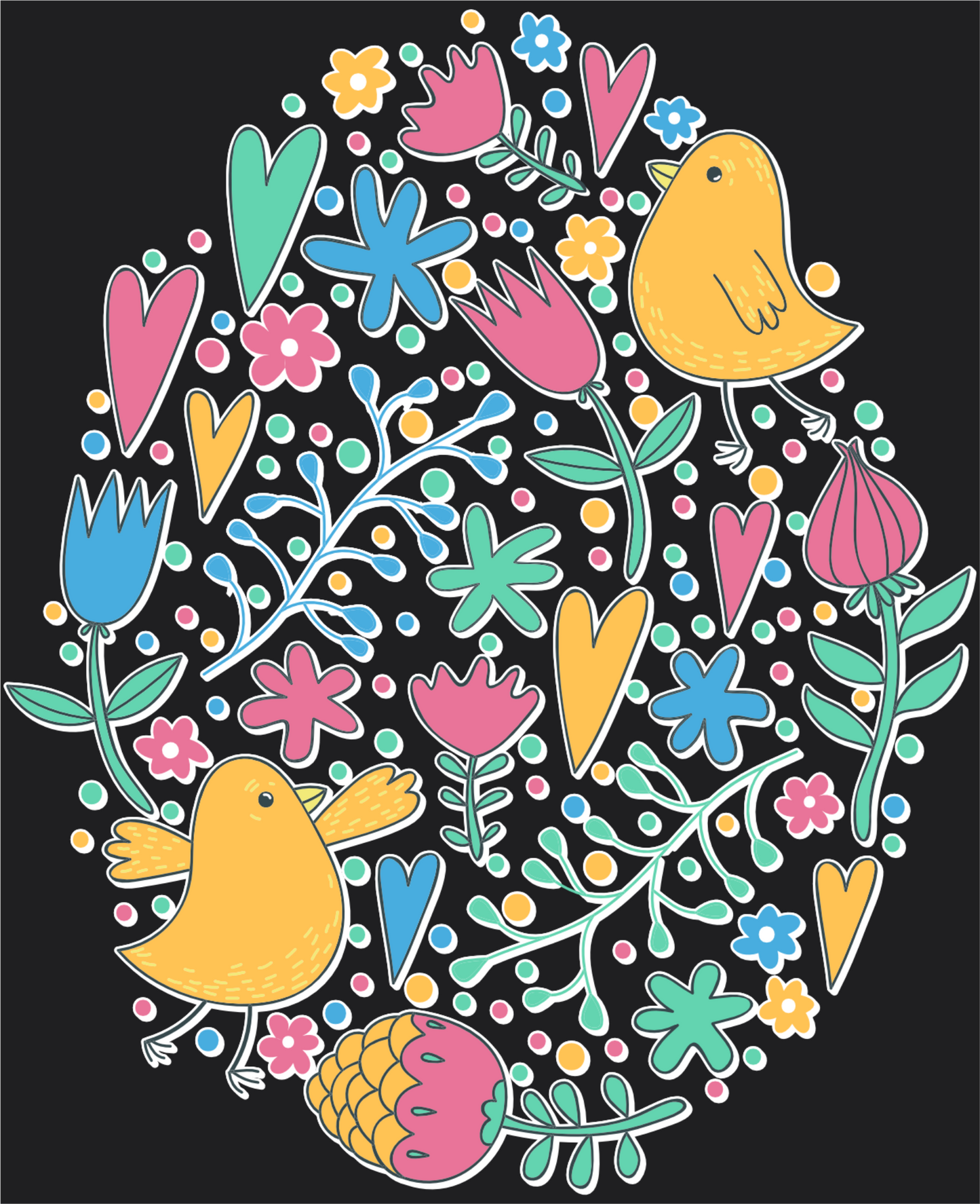 Easter Egg Spring Chick