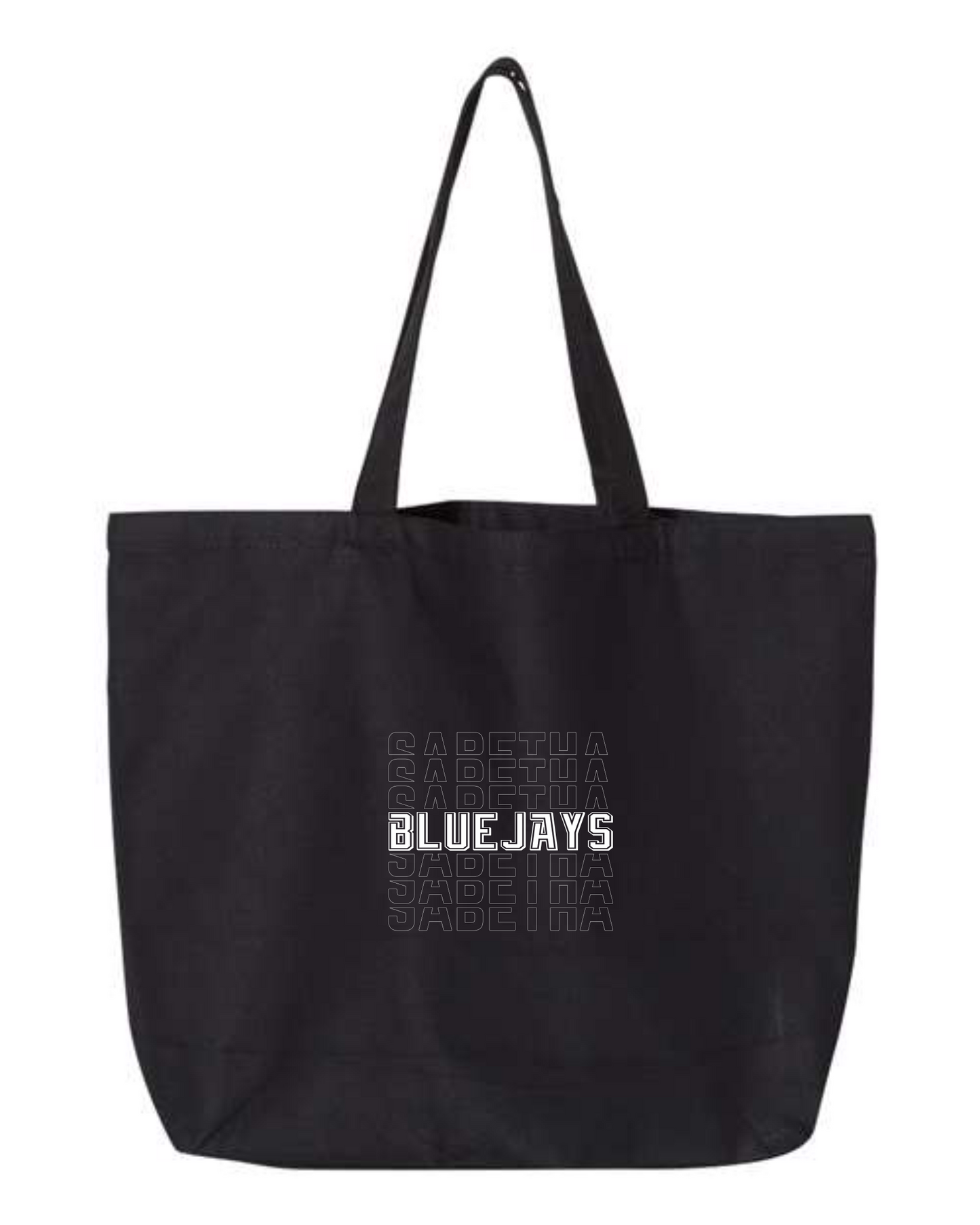 Sabetha Bluejays Stacked Bags