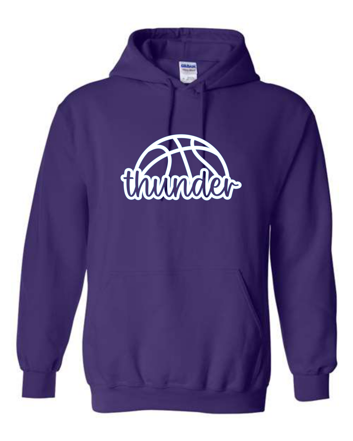 Thunder Basketball Script Sweatshirts & Outerwear