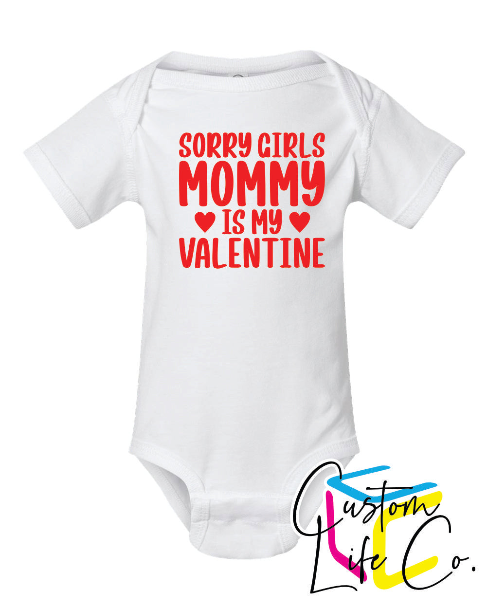 Valentine's Day Infant Boys Onesie D2