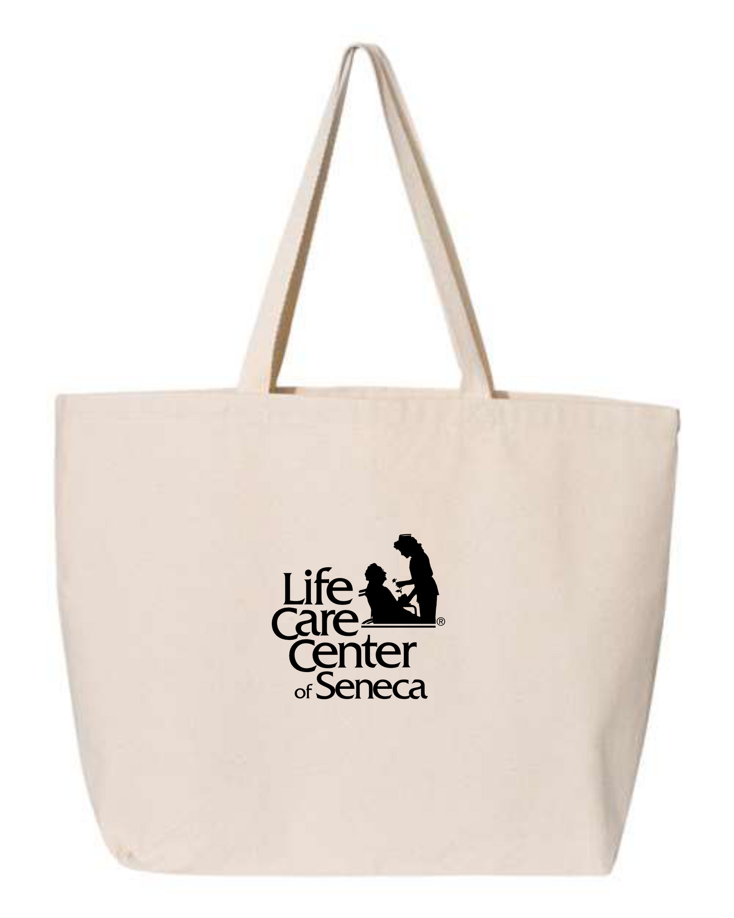 LifeCare Black Logo Bags