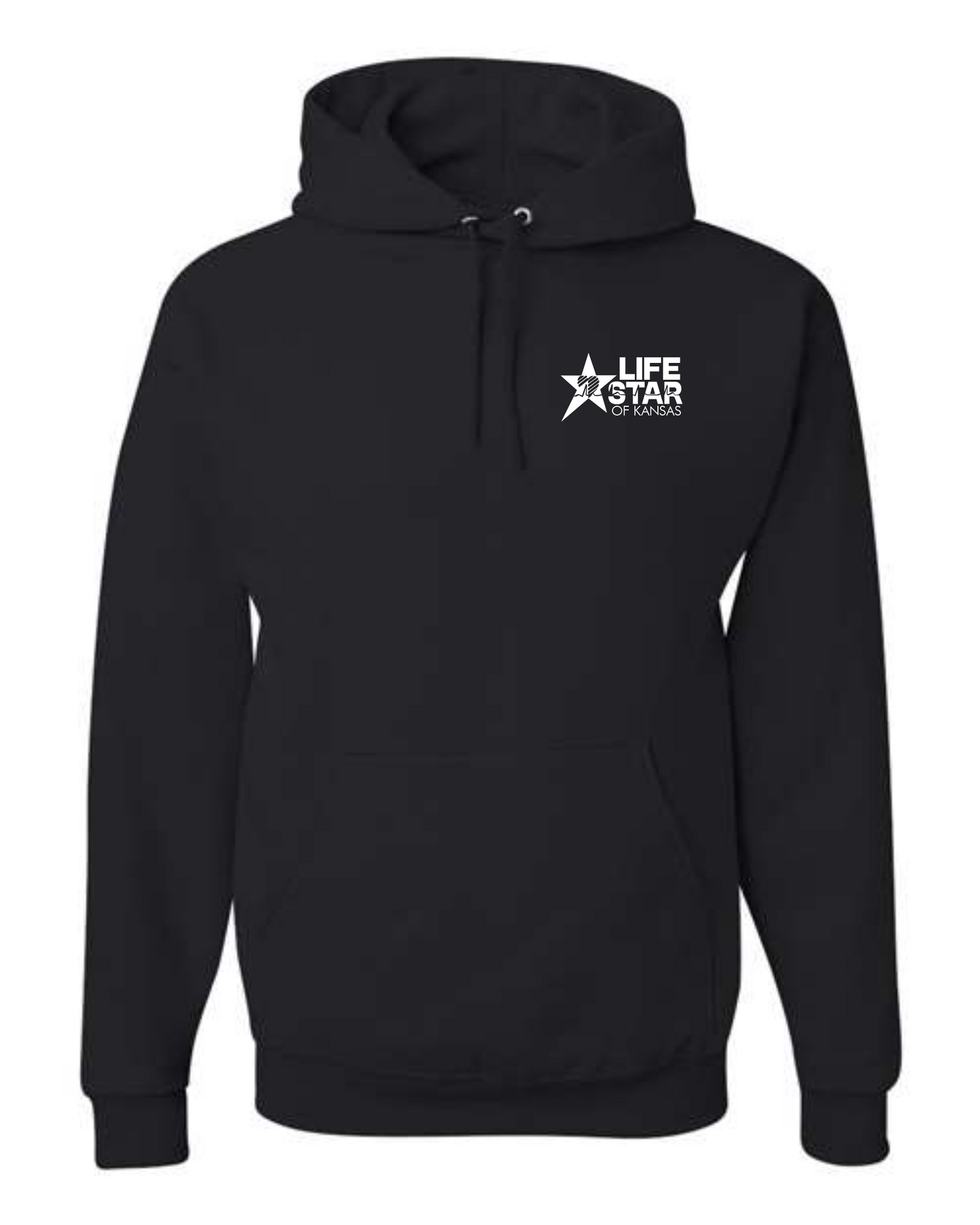 Life Star Black/White Logo Sweatshirts & Outerwear