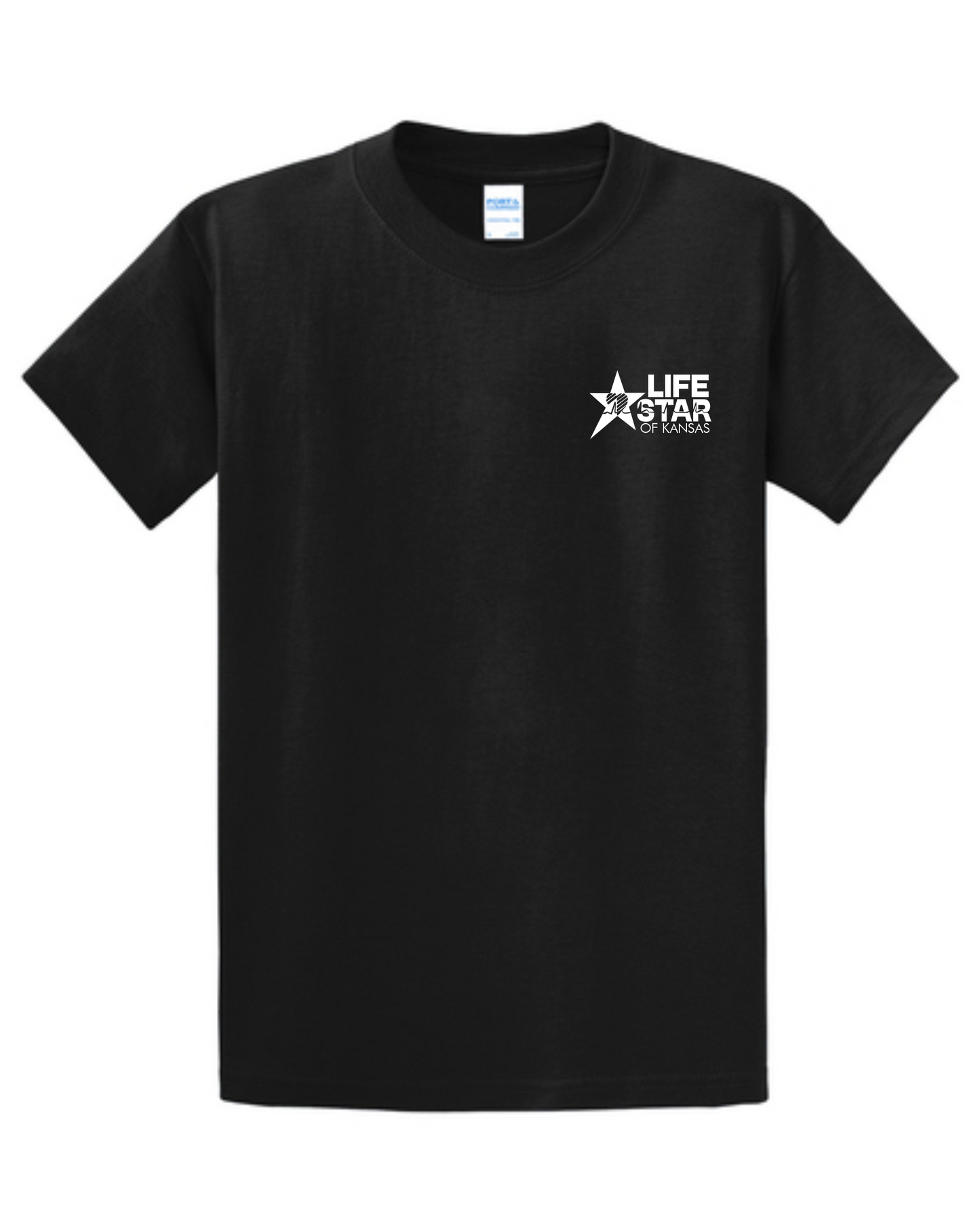 Life Star Black/White Logo Tall Apparel