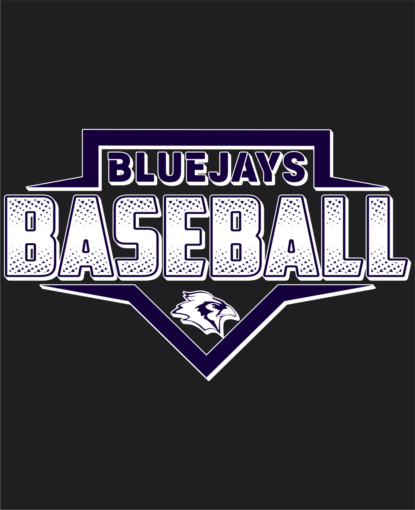 Bluejays Baseball Home Plate