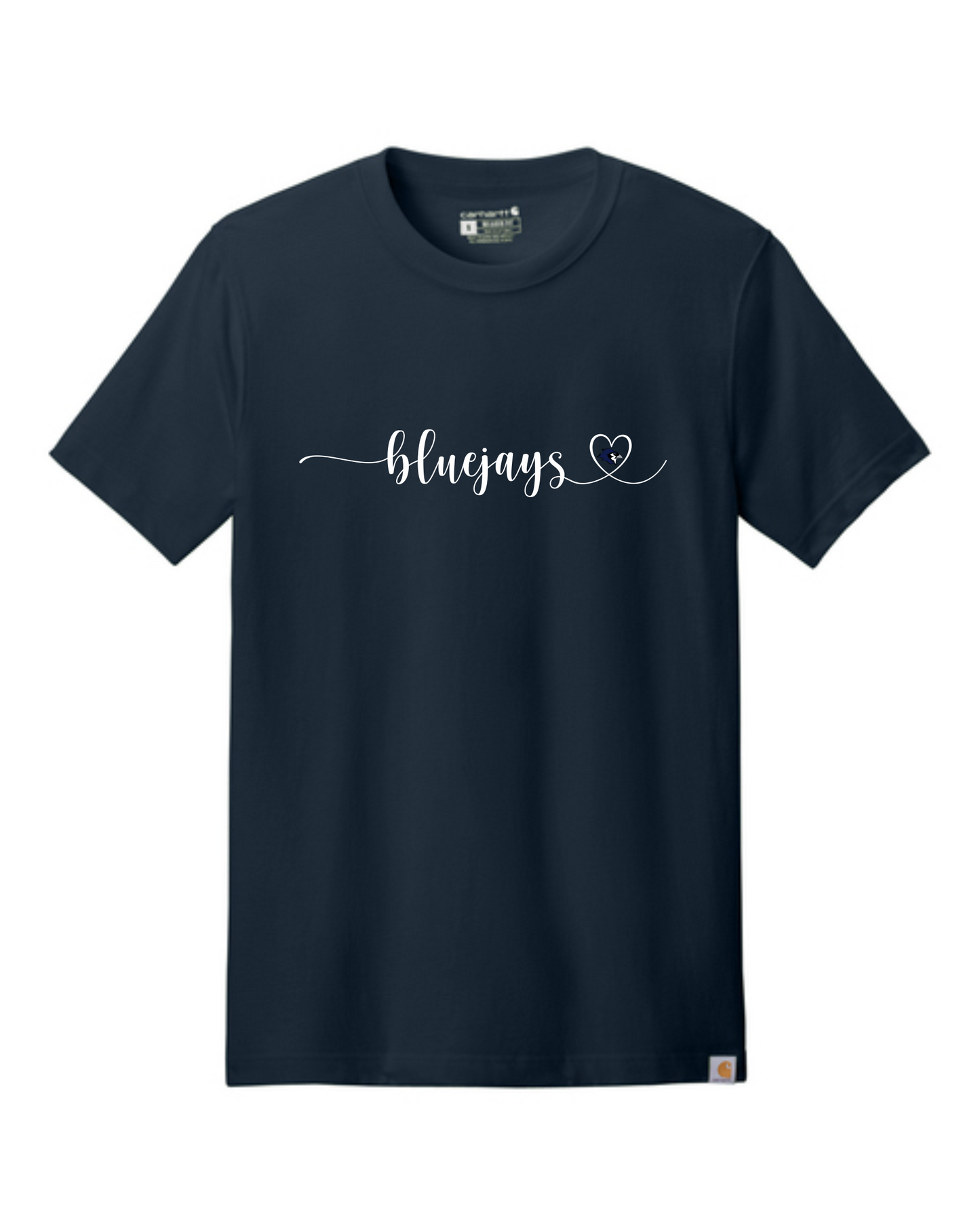 Bluejays Heart Carhartt Apparel