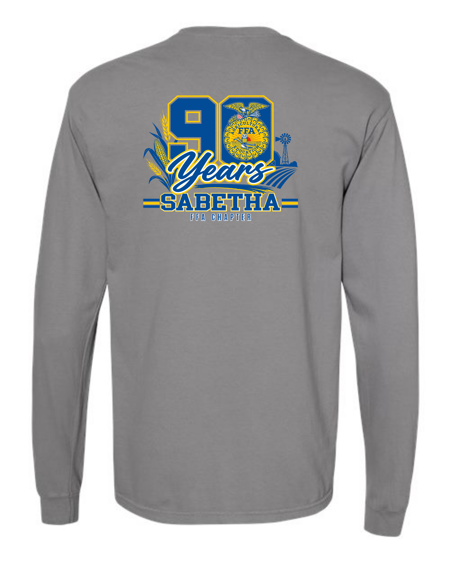 Sabetha FFA Chapter 90 Years Long Sleeve T-Shirt
