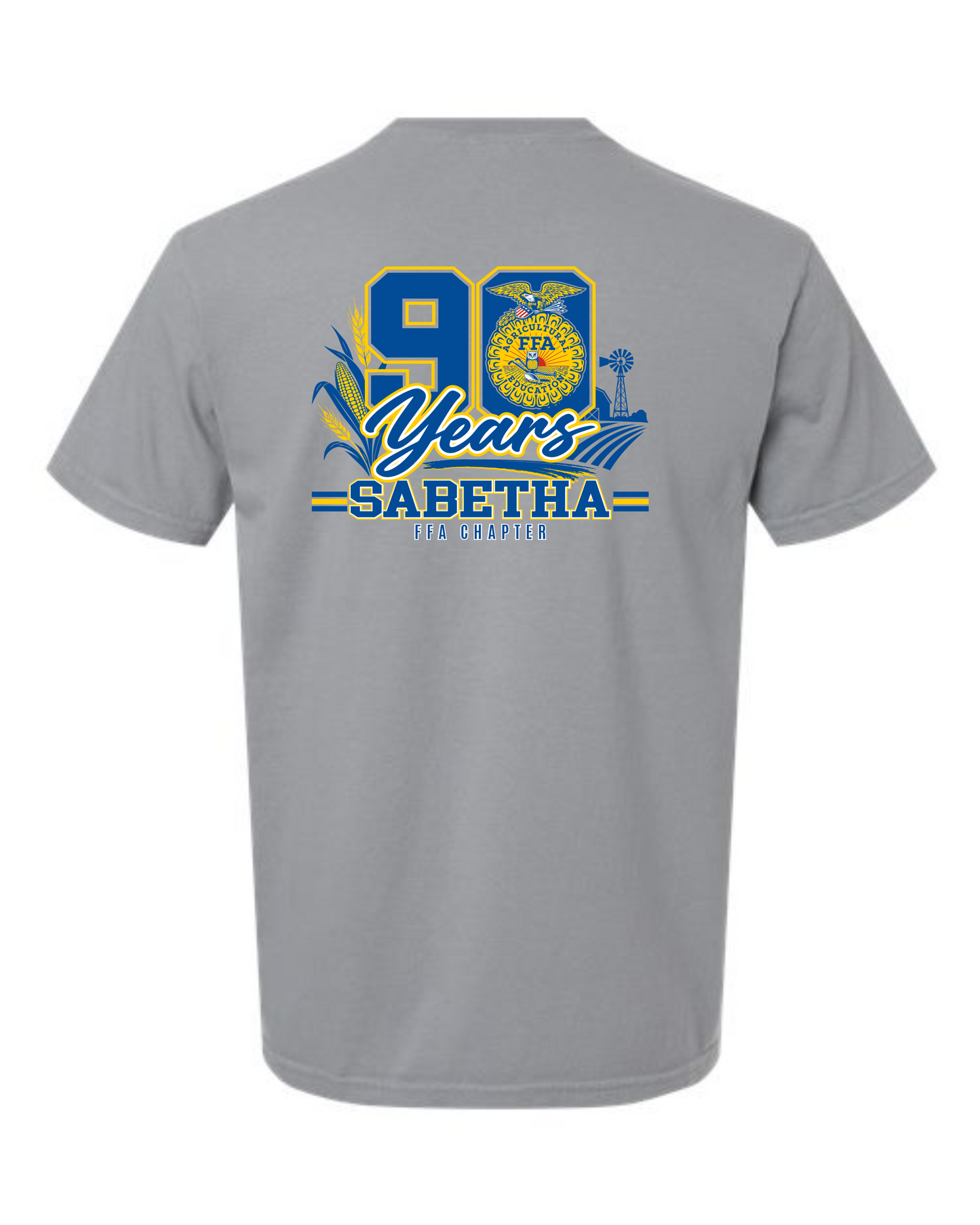 Sabetha FFA Chapter 90 Years Short Sleeve T-Shirt