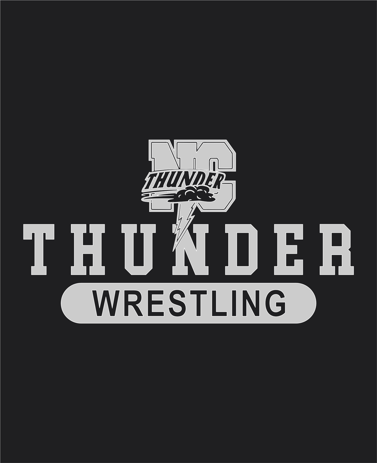 Thunder Wrestling Fan Gear D4 Sweatshirts & Outerwear