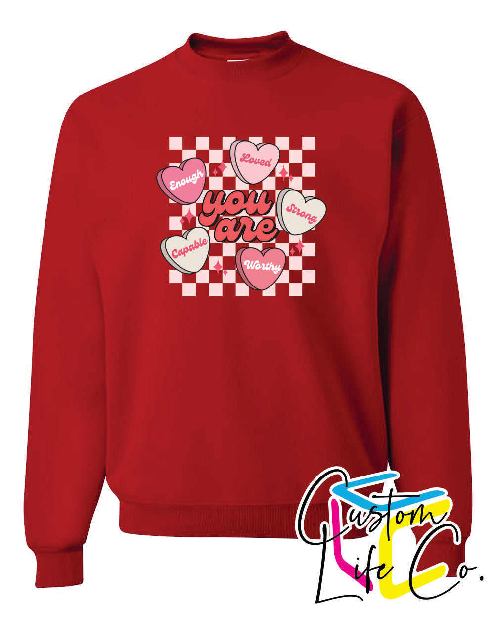 Valentine's Day Adult Crewneck D5