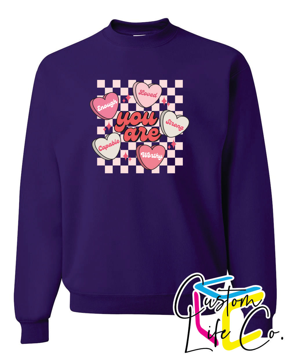 Valentine's Day Adult Crewneck D5