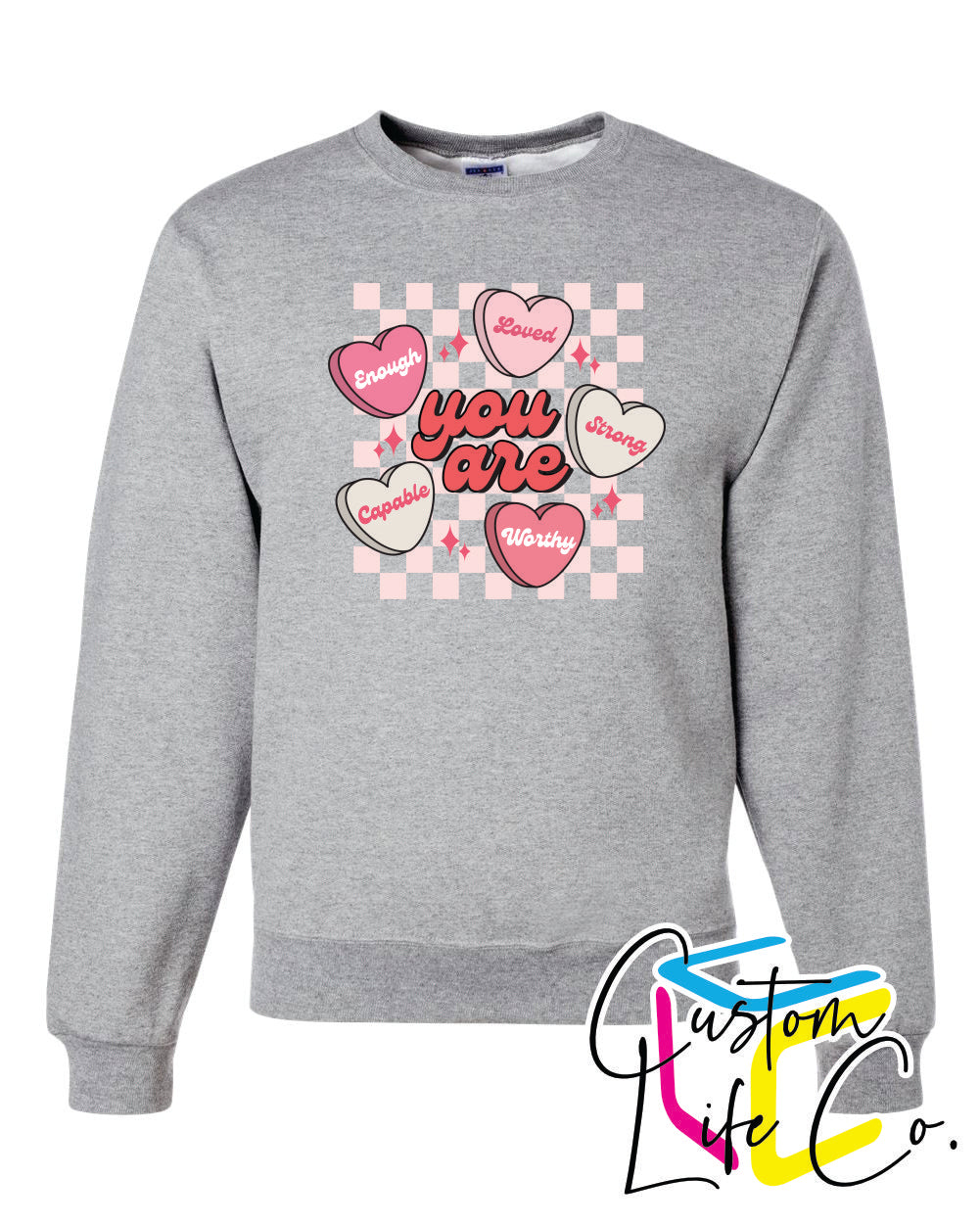 Valentine's Day Adult Crewneck D5