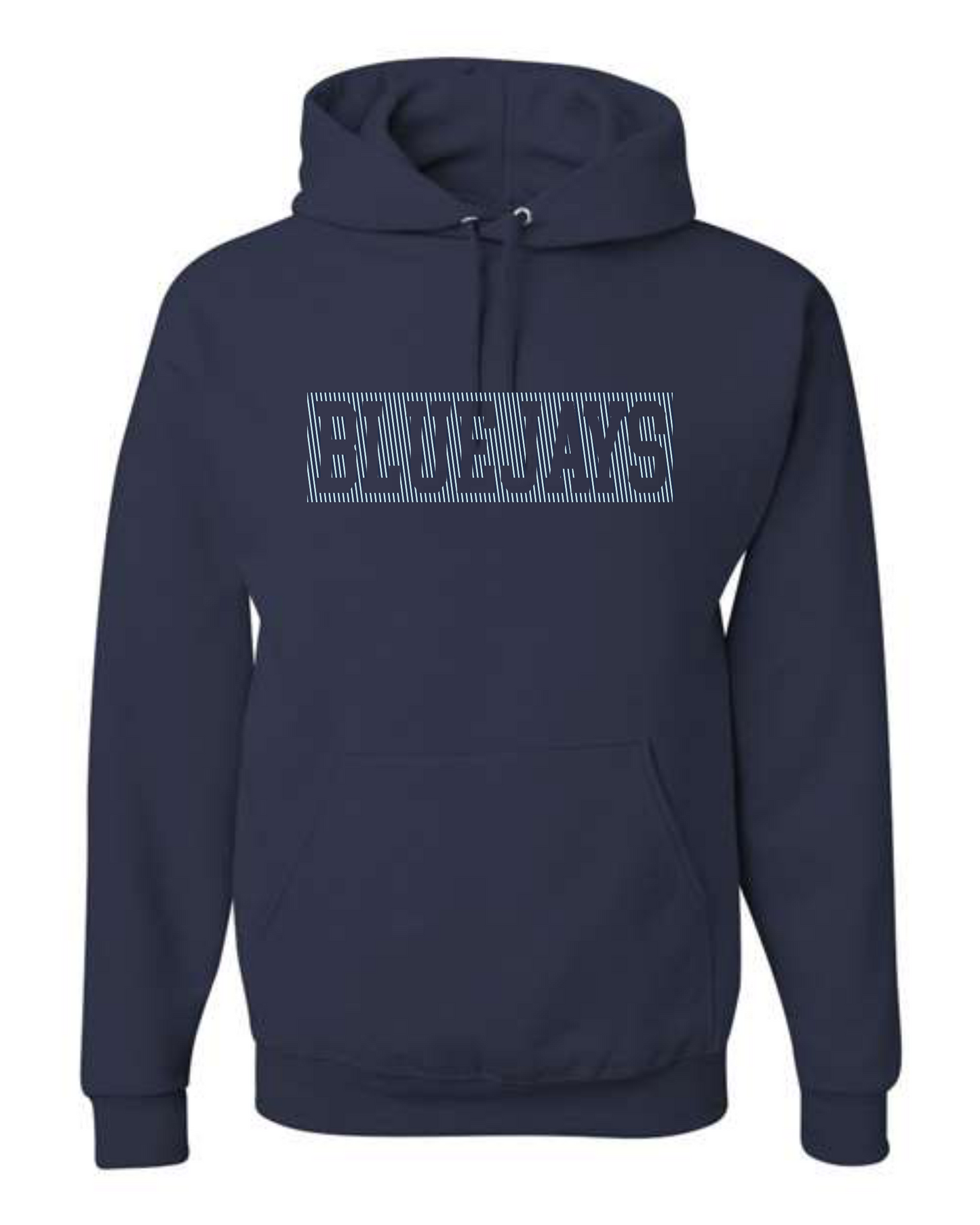 Bluejays Striped Block Sweatshirts & Outerwear