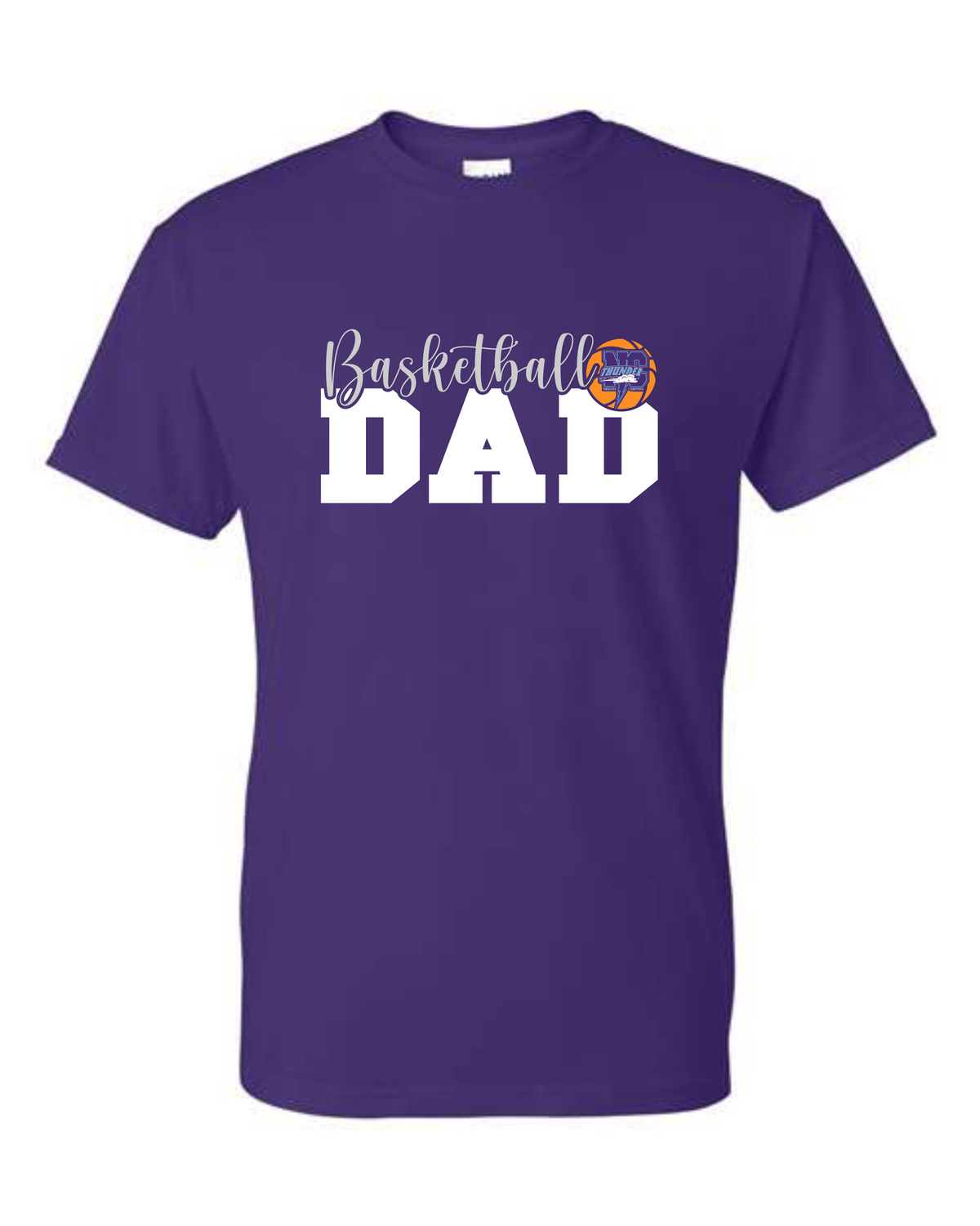 Thunder Basketball Dad T-Shirts & Long Sleeve