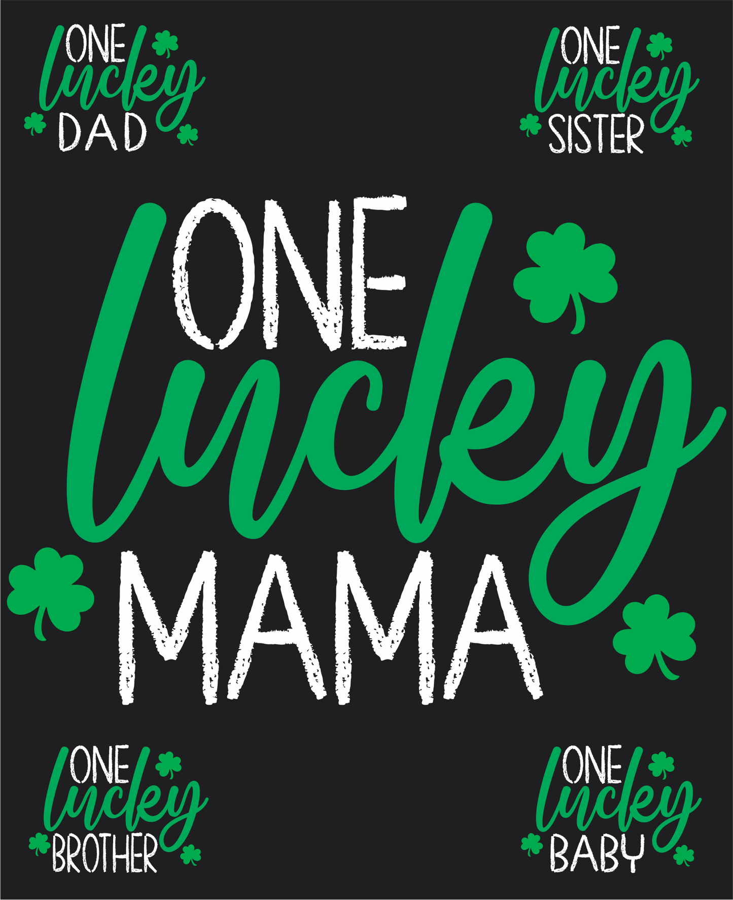 "One Lucky" Matching Family