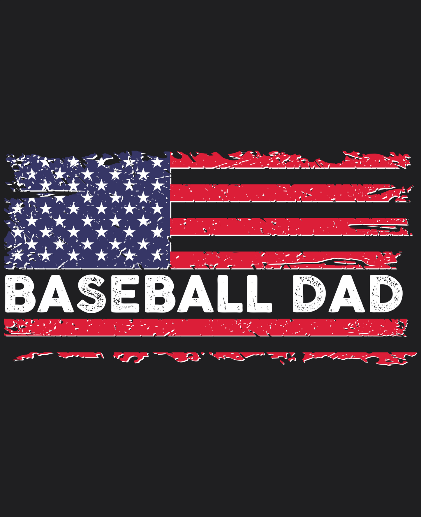 Baseball Dad Flag