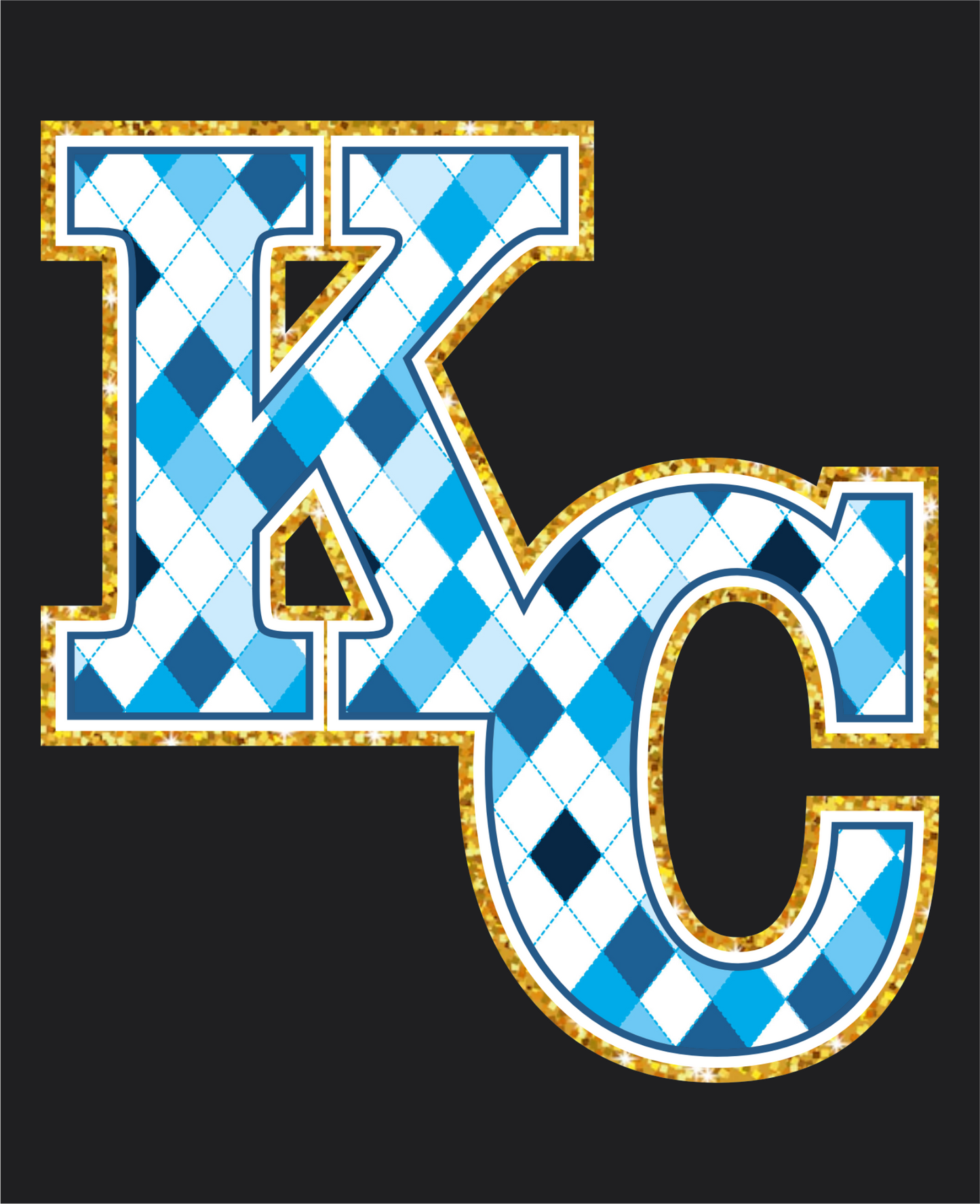 KC Royals Glitter