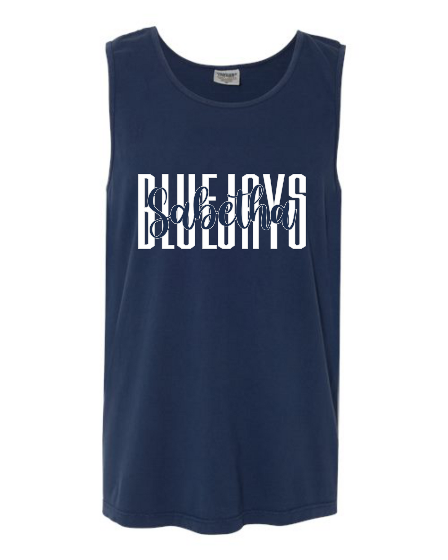 Sabetha Bluejays Layered Tank Tops