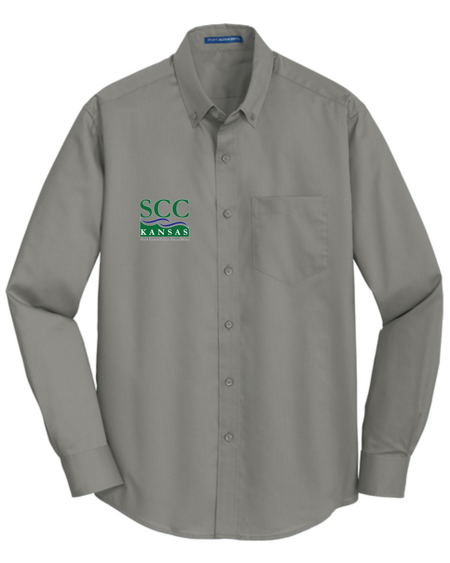 Kansas SCC Twill Long Sleeve Dress Shirt