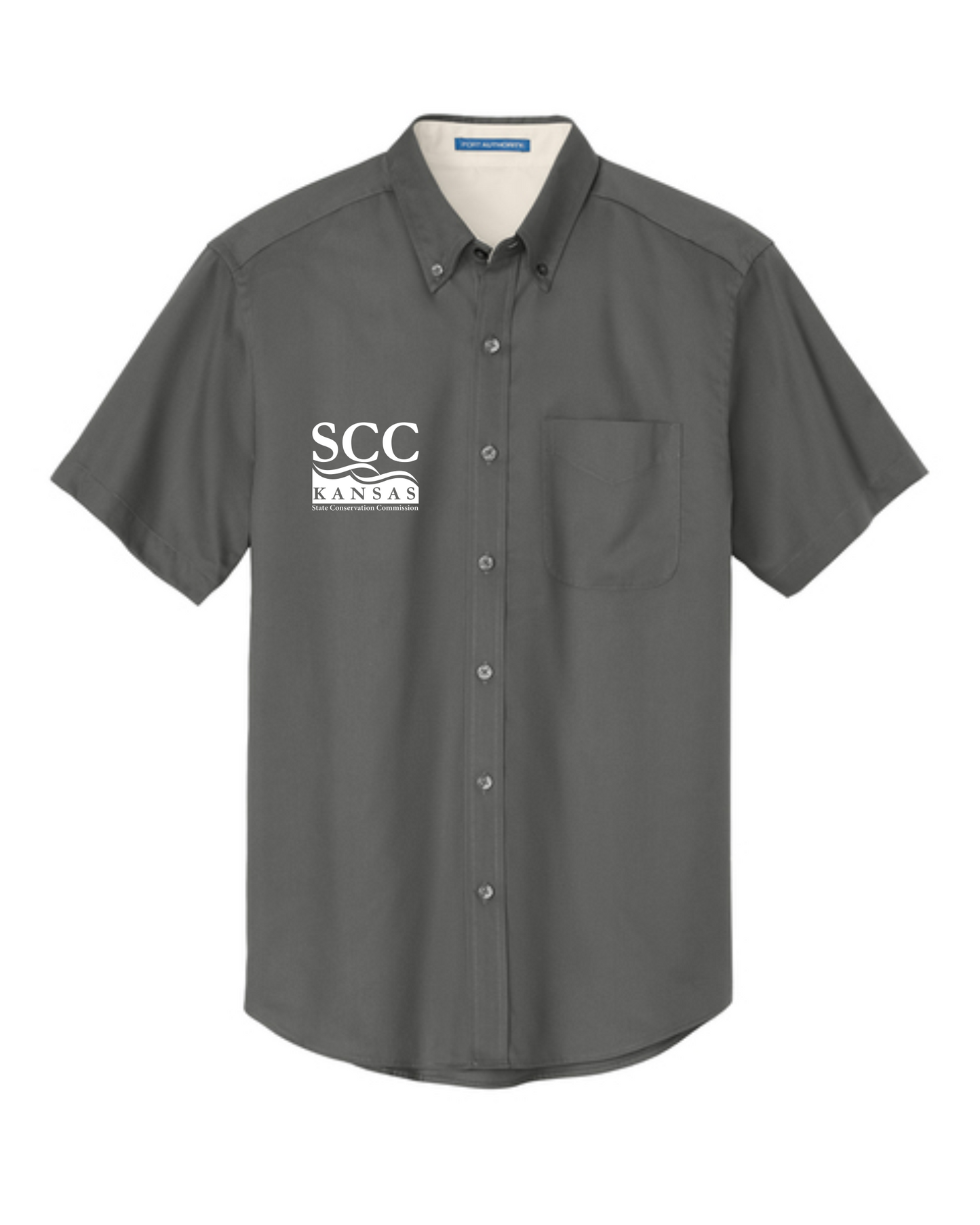 Kansas SCC Tall Twill Short Sleeve Dress Shirt