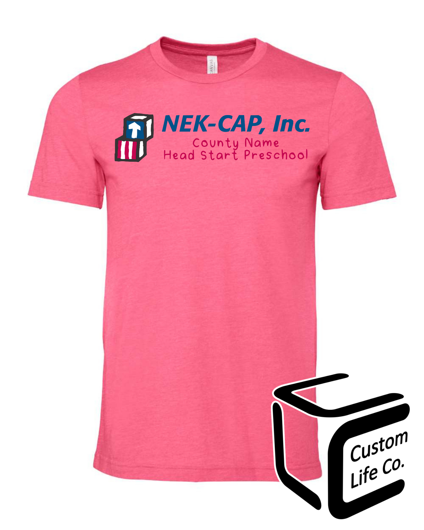 Leavenworth Co. Head Start Preschool Adult T-Shirt