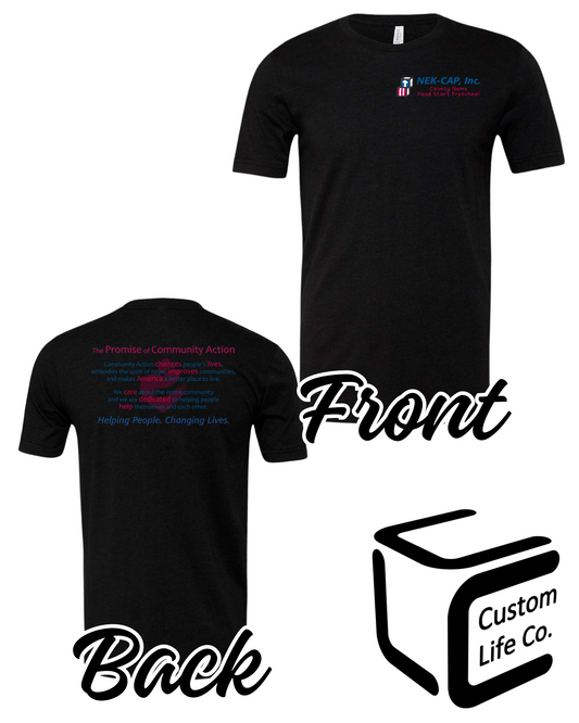 Nemaha Co. Head Start Preschool with Promise Adult T-Shirt