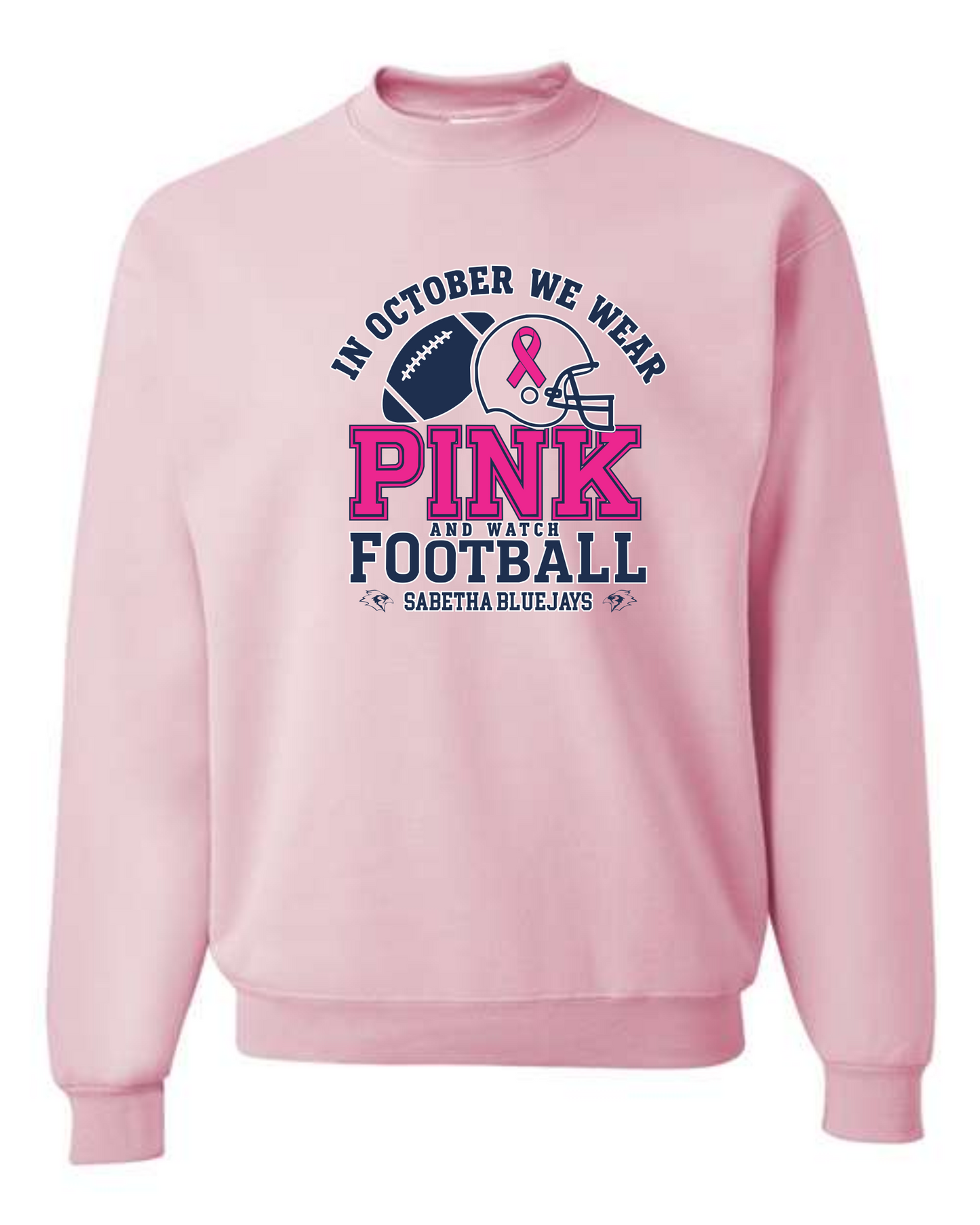 SHS Cheer Pink Out Crewneck