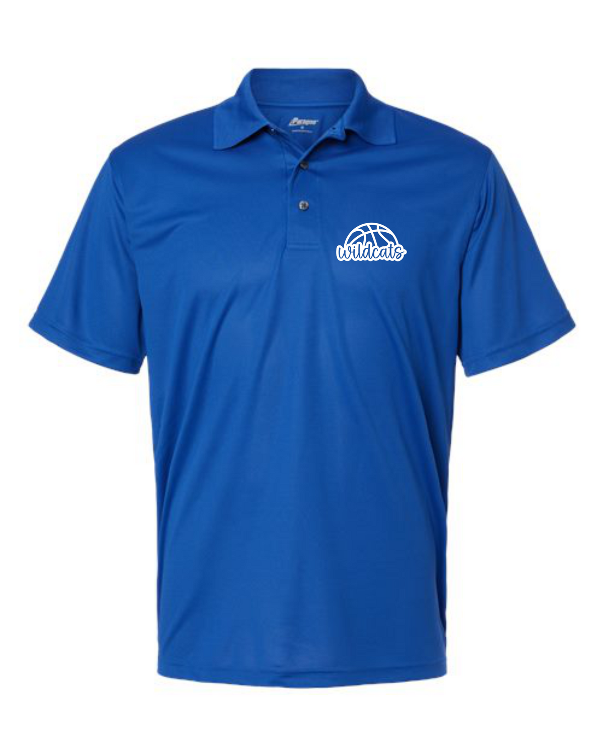 Wildcats Basketball Script Polos, Button-Up Shirts, & Dresswear