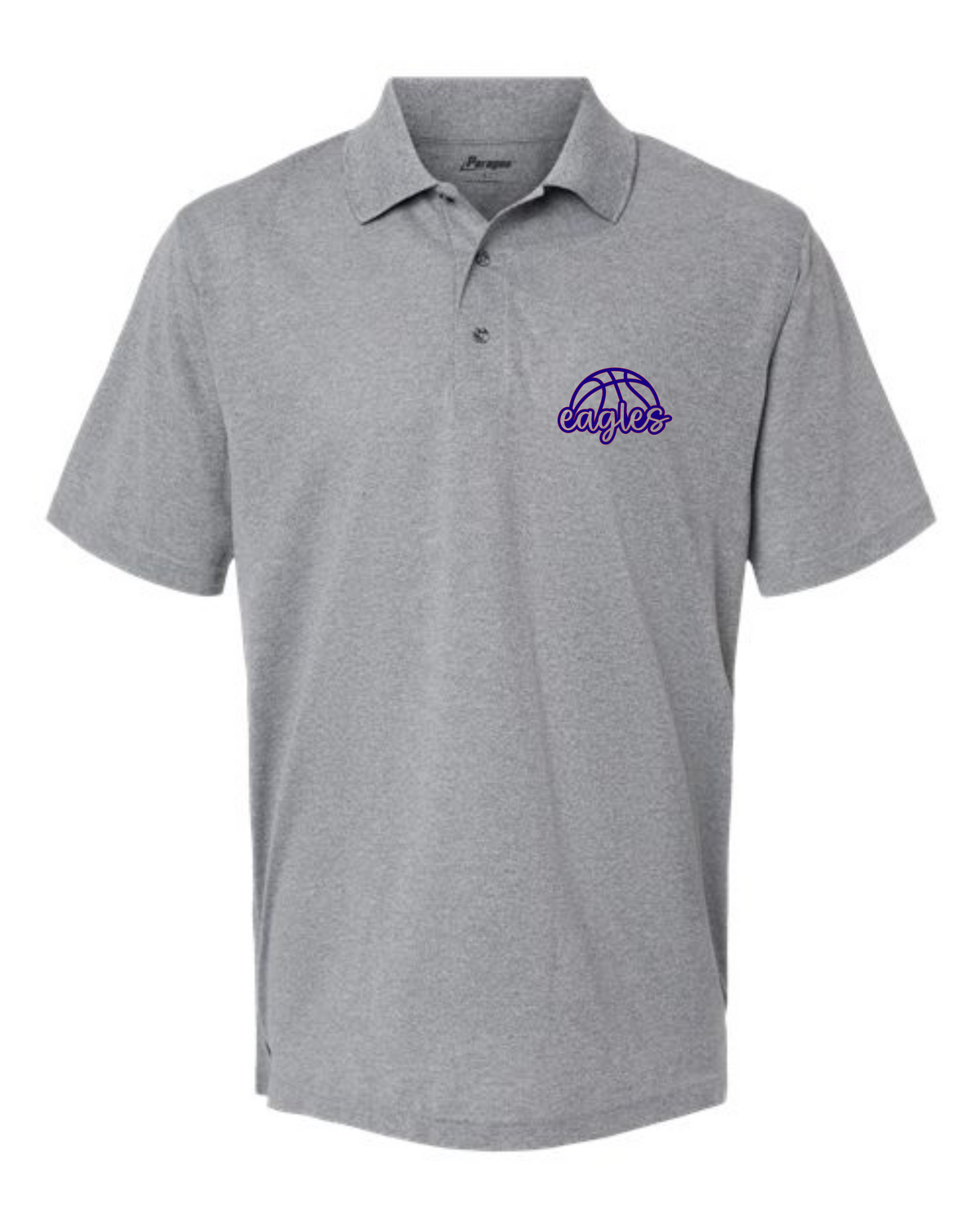 Eagles Basketball Script Polos, Button-Up Shirts, & Dresswear
