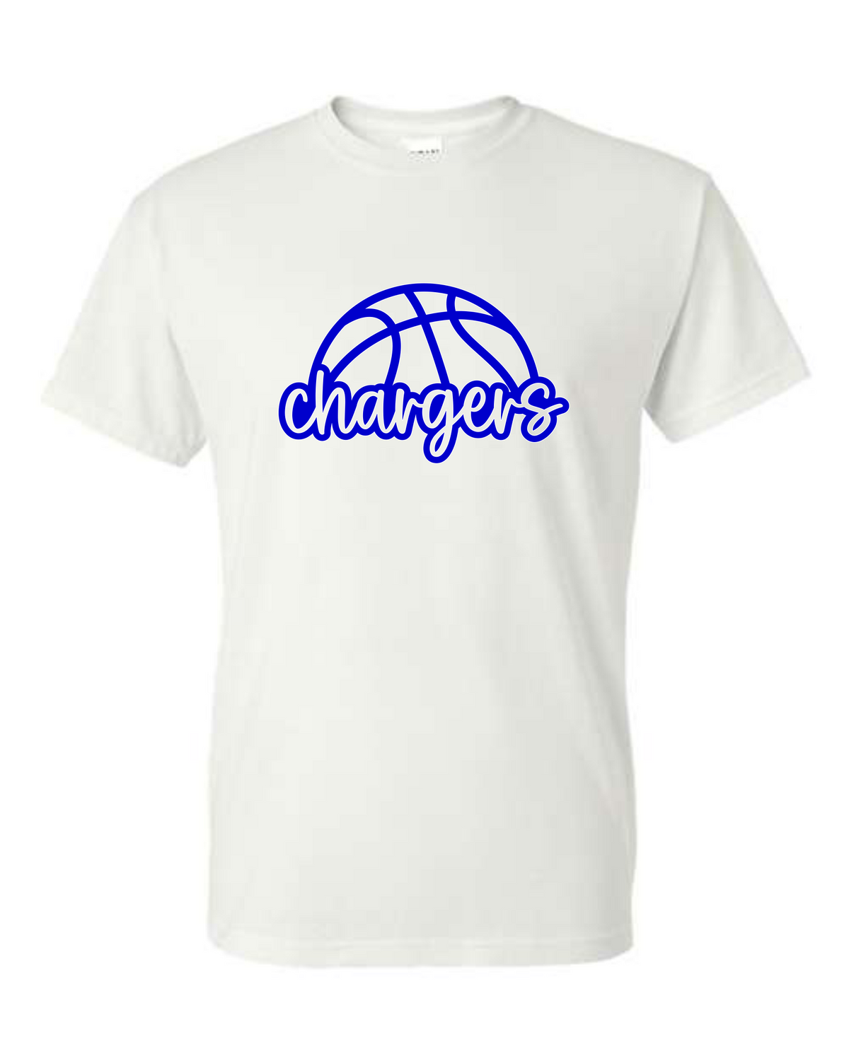 Chargers Basketball Script T-Shirts & Long Sleeve