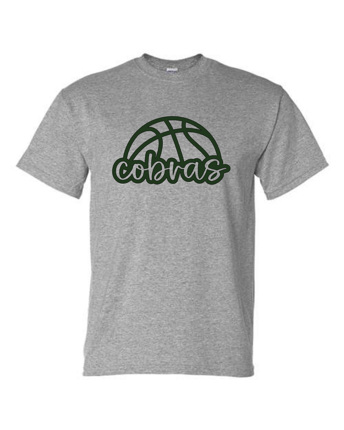 Cobras Basketball Script T-Shirts & Long Sleeve