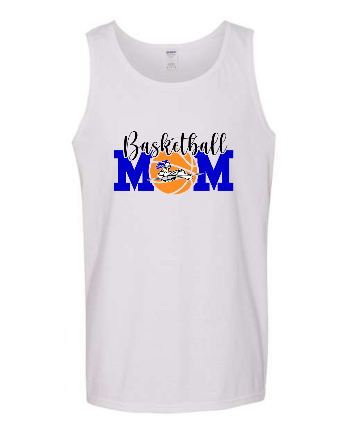 Chargers Basketball Mom Tank Tops