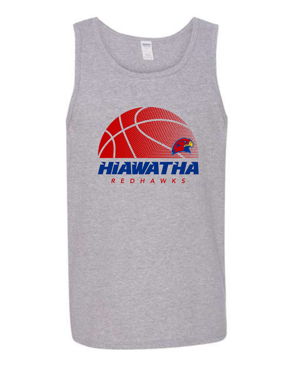 Red Hawks Basketball Tank Tops