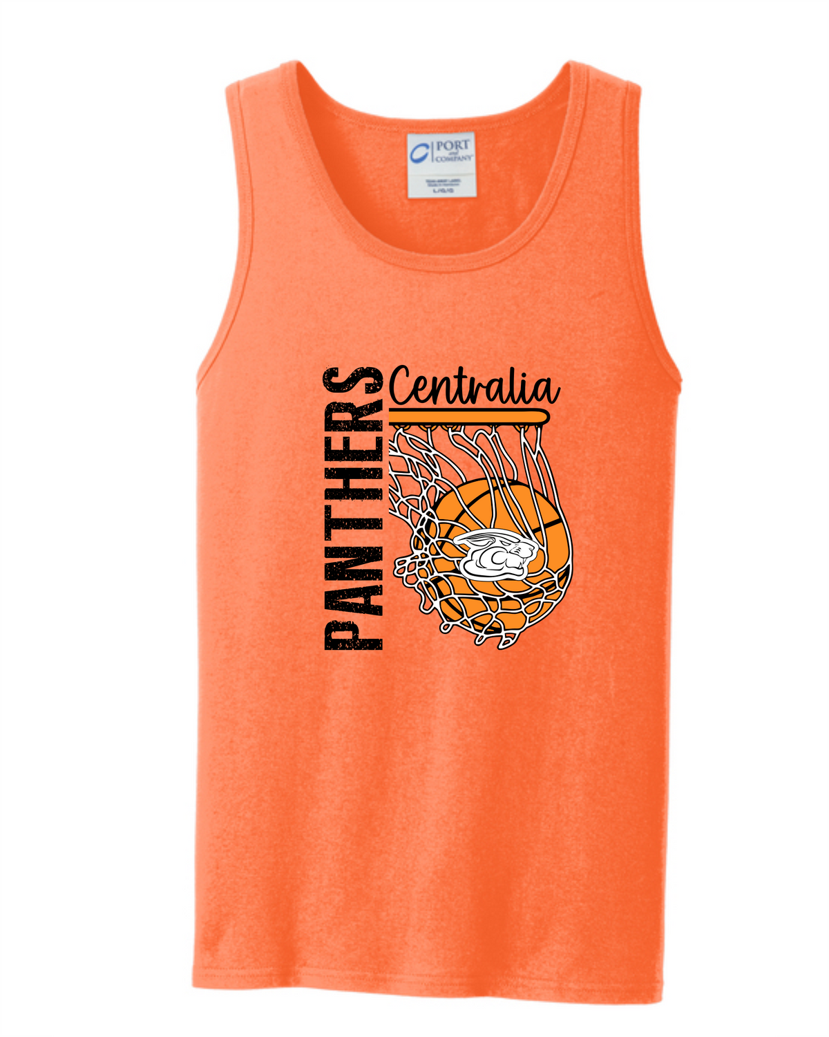 Panthers Hoop Tank Tops