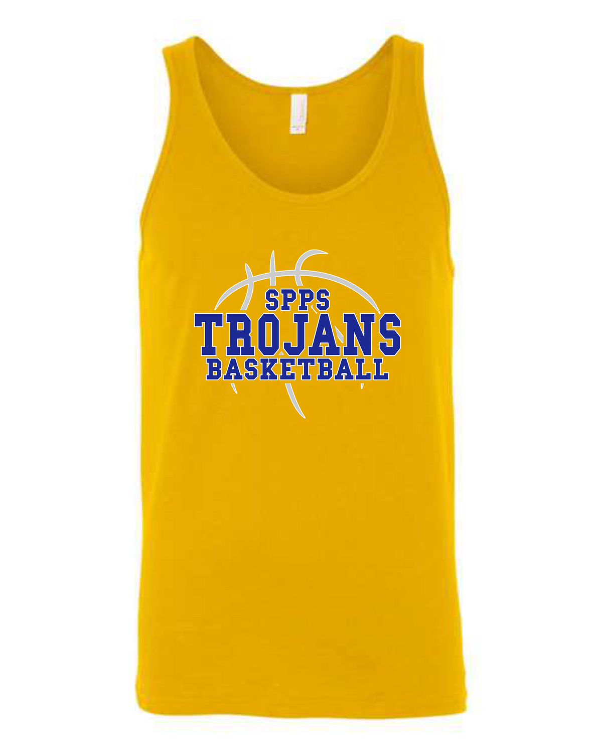 SPPS Trojans Basketball Tank Tops