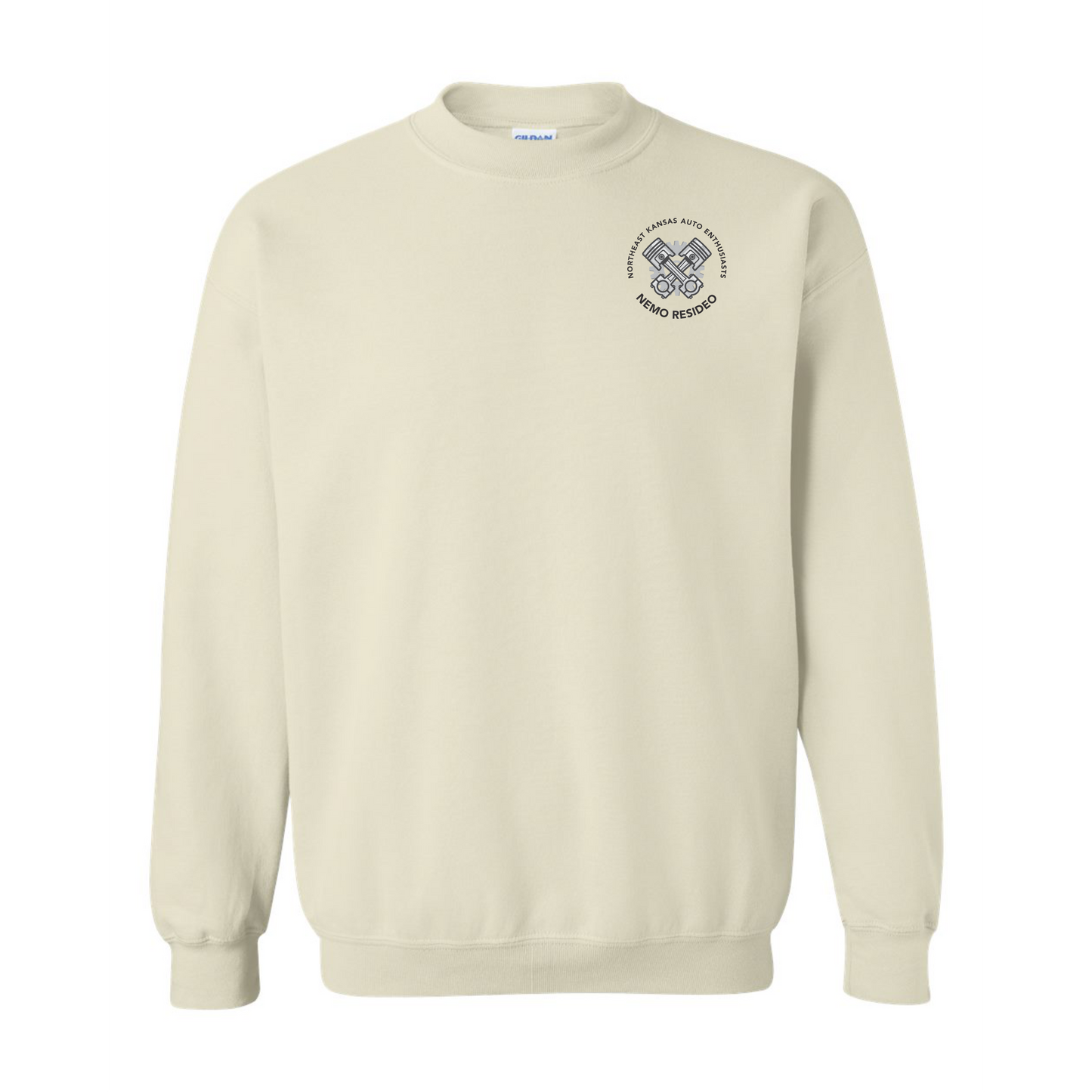 Tom & Carol Nolte Memorial Poker Run Crewneck (sand)