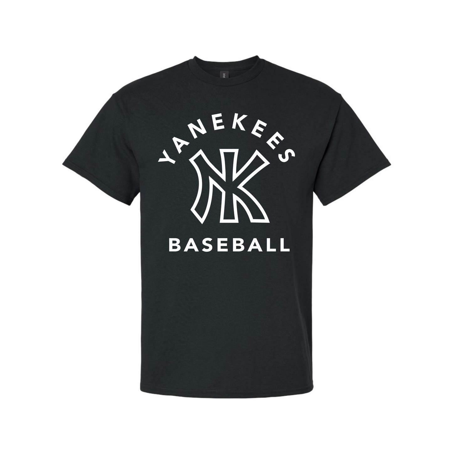 YaNEKees Baseball Block Curve T-Shirts & Long Sleeve