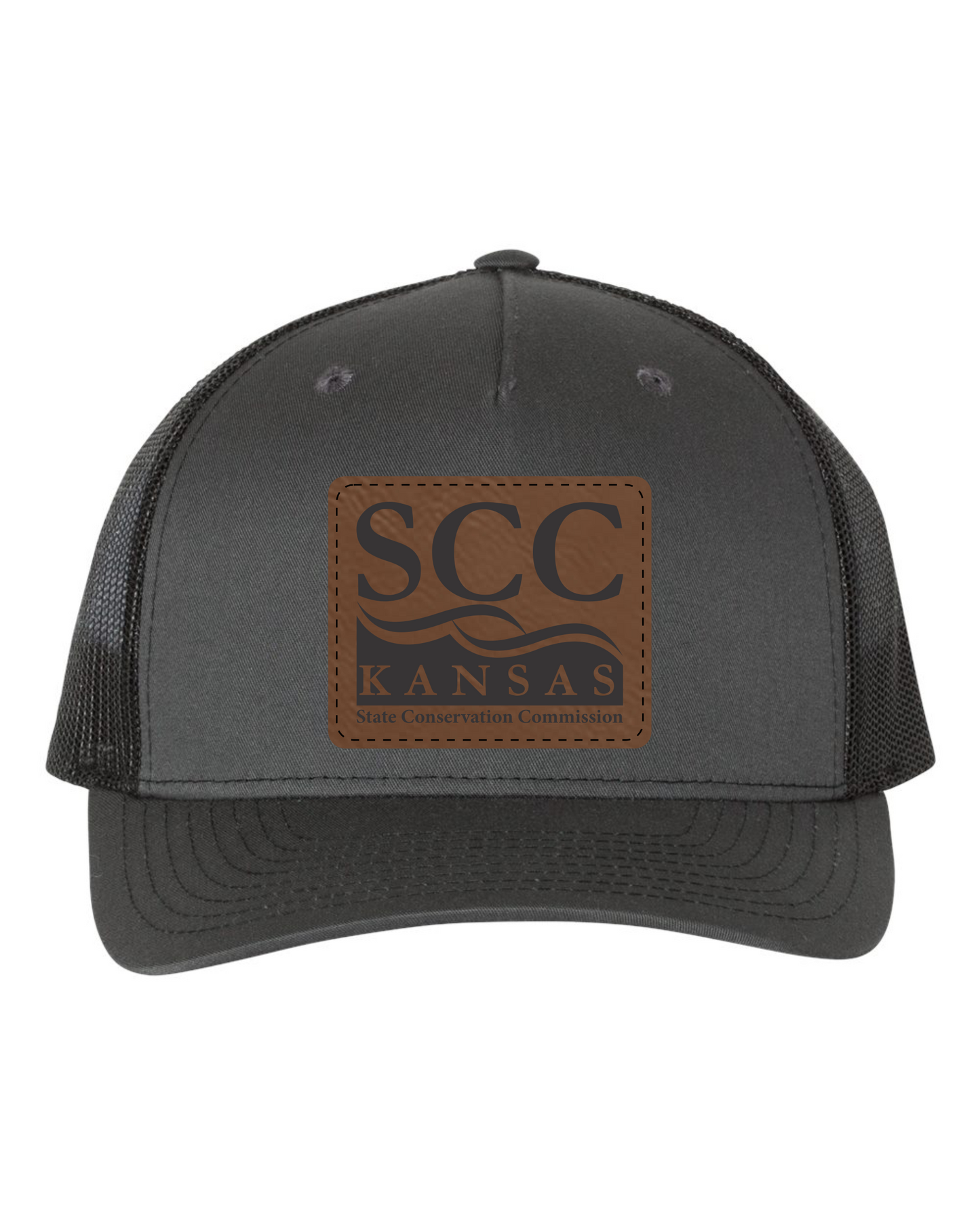 Kansas SCC Leather Patch Hat