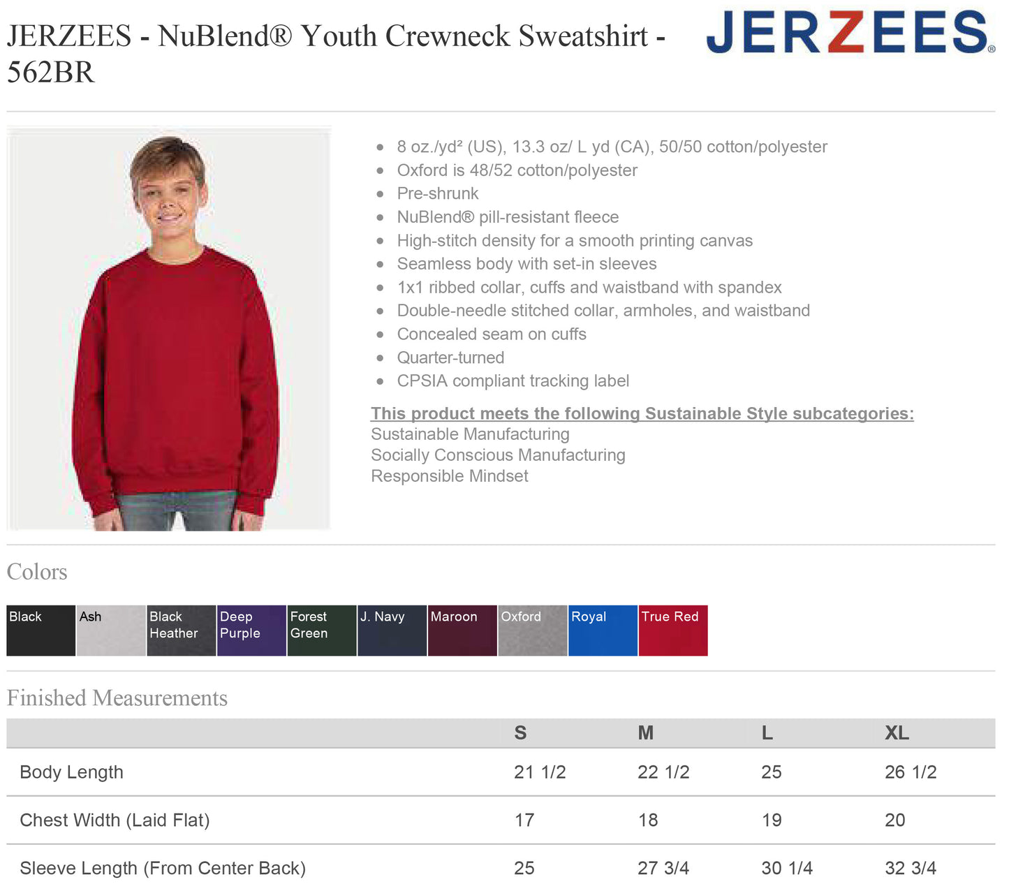 Bluejays Basketball Youth Crewneck
