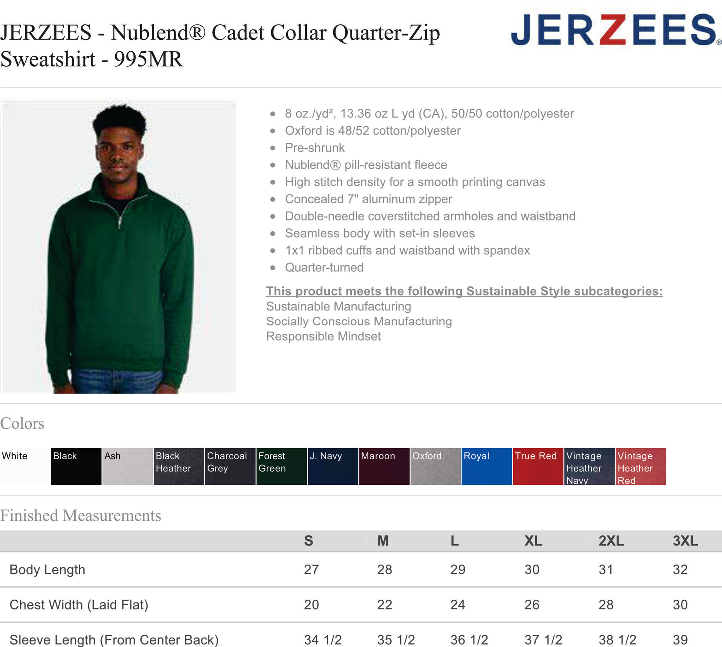 SMS Lady Jays Wrestling Adult Quarter-Zip