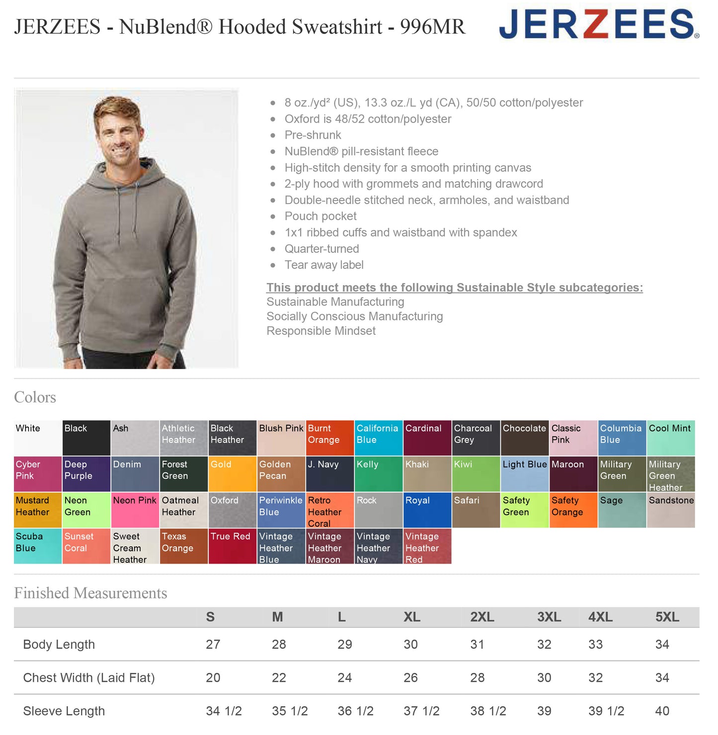 Sabetha EMS Hoodie - Jerzees