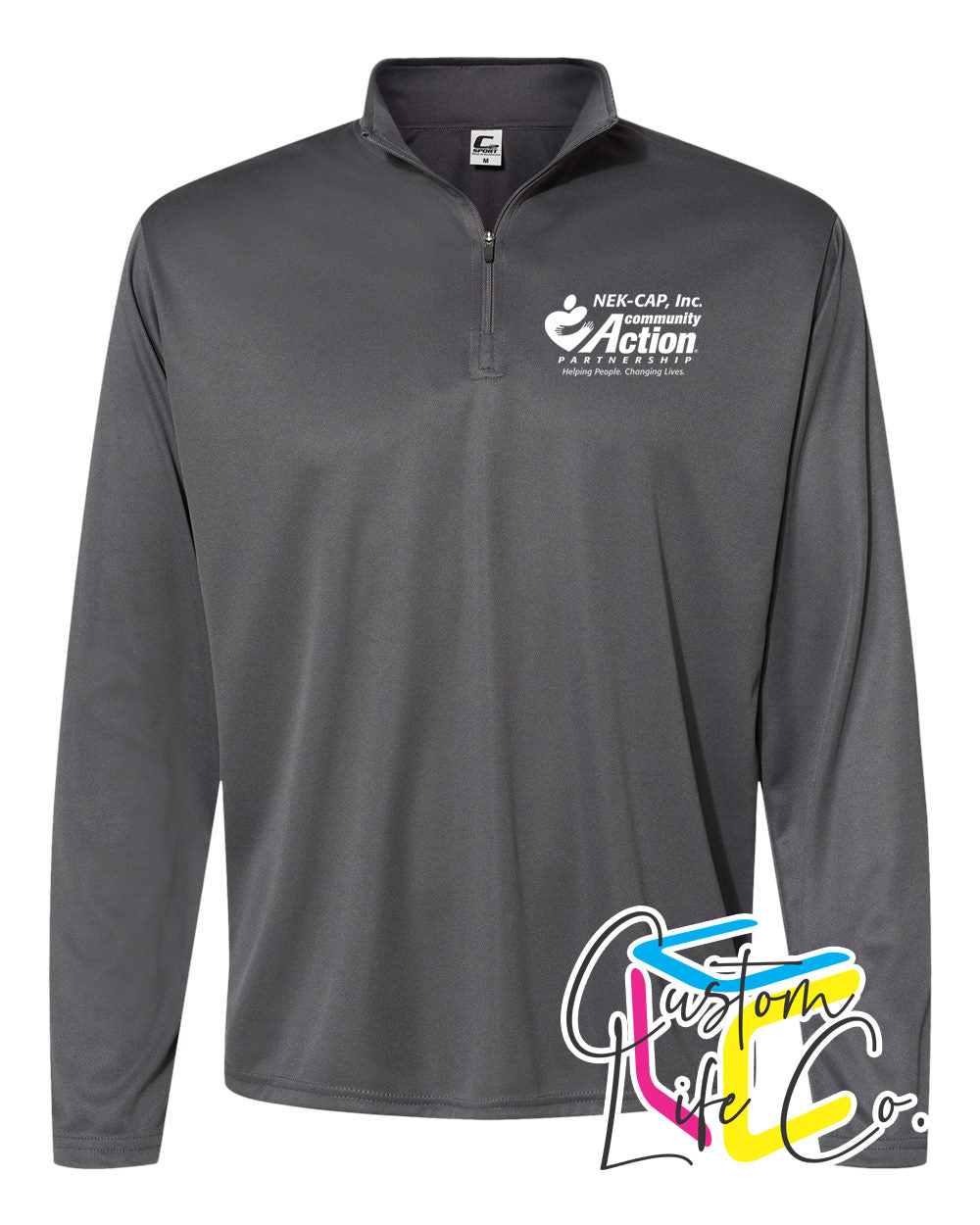 Community Action Sport Quarter-Zip