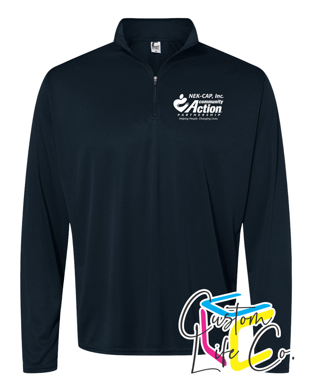 Community Action Sport Quarter-Zip