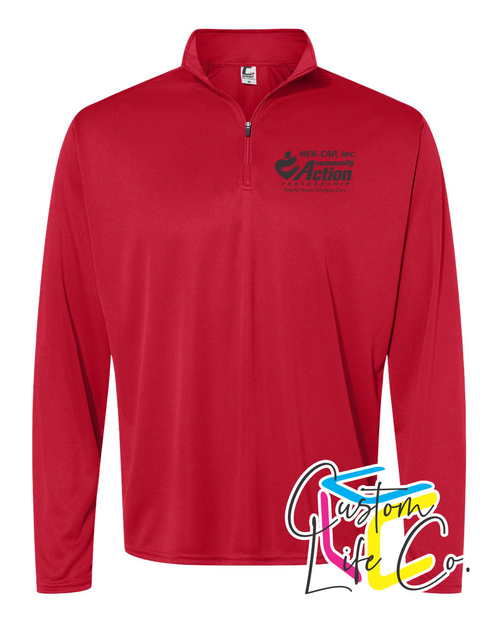 Community Action Sport Quarter-Zip