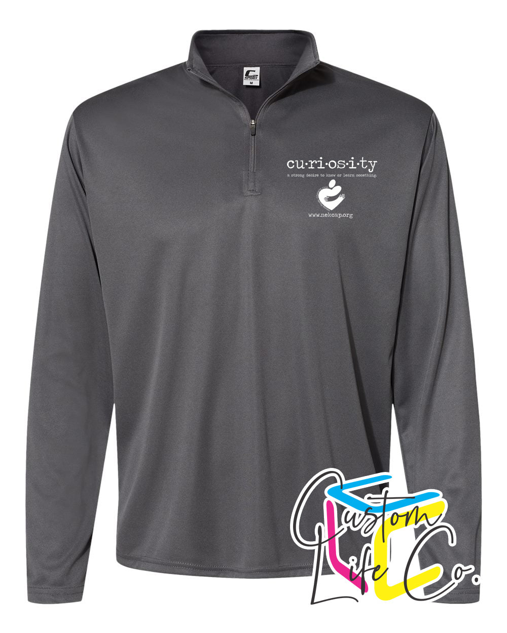 Curiosity Audlt Sport Quarter-Zip