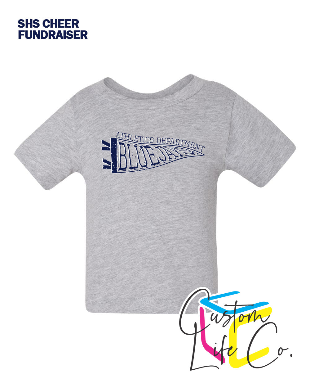 SHS Cheer Athletics Department Flag Infant T-Shirt