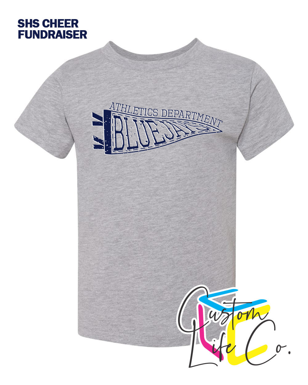 SHS Cheer Athletics Department Flag Toddler T-Shirt